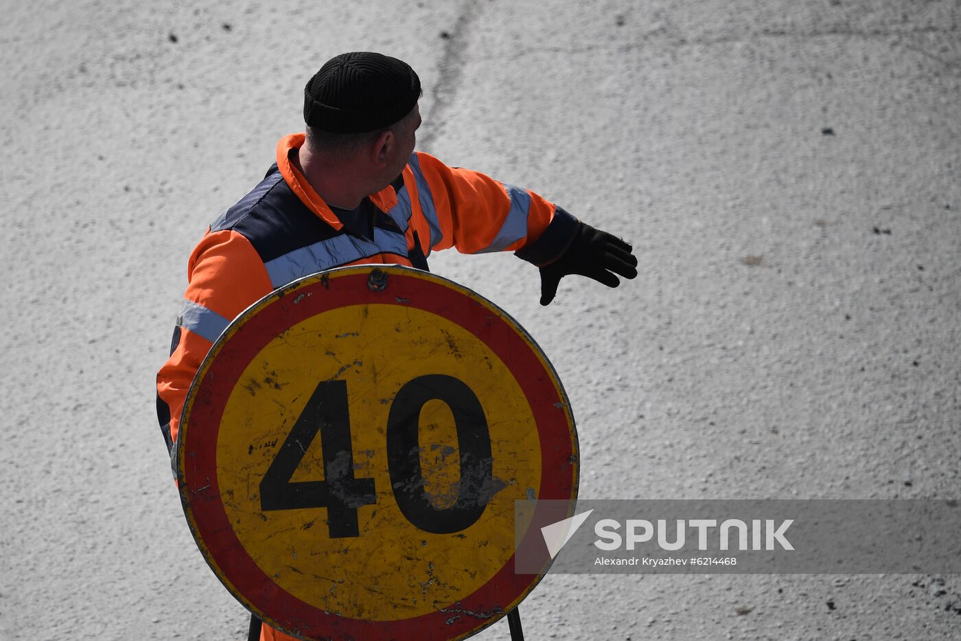 Russia Road Repair