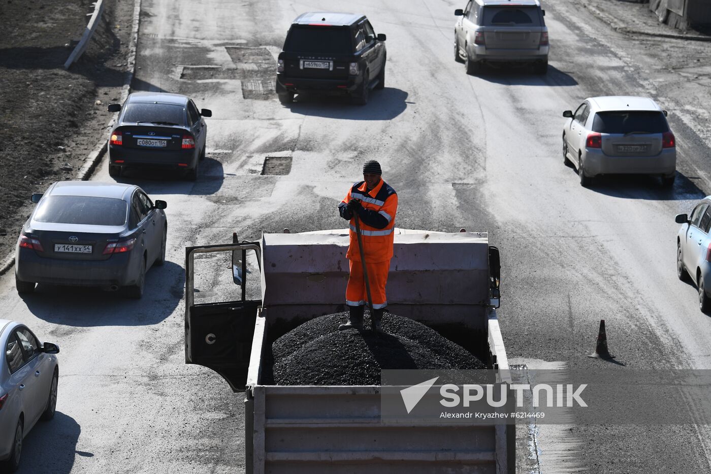 Russia Road Repair