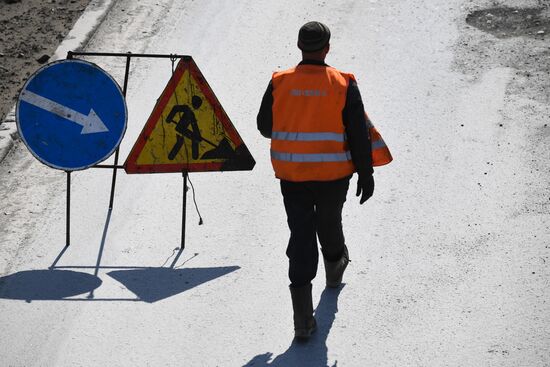 Russia Road Repair