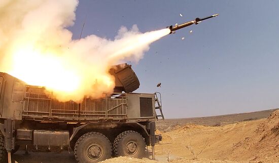 Russia Army Pantsir Drills