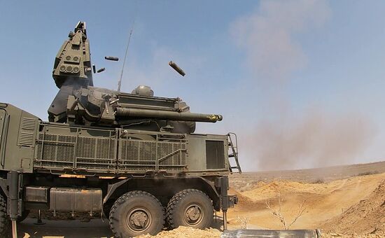 Russia Army Pantsir Drills