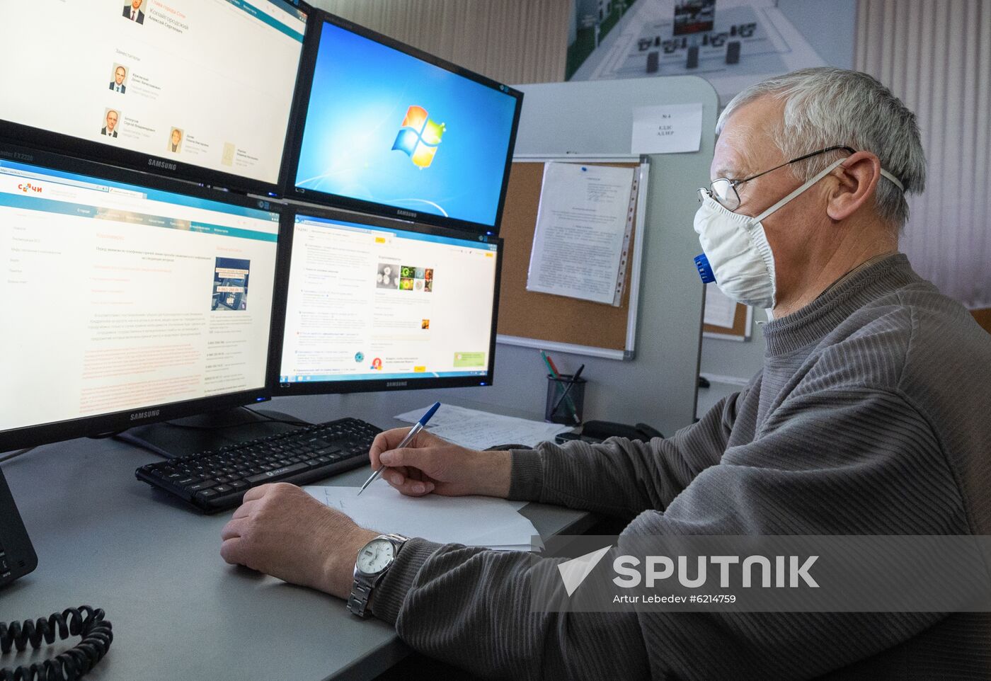 Russia Coronavirus Lockdown