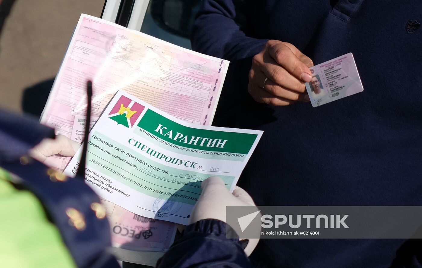 Russia Coronavirus Lockdown