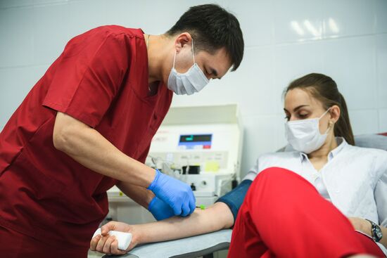 Russia Blood Donation
