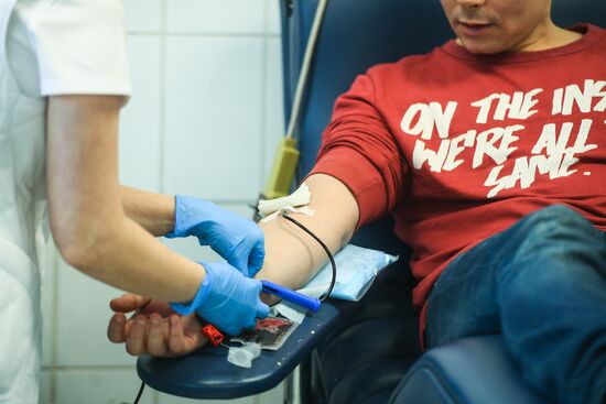 Russia Blood Donation