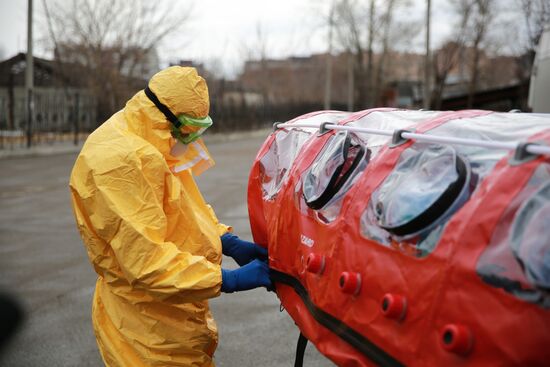 Russia Coronavirus Hospital Facilities