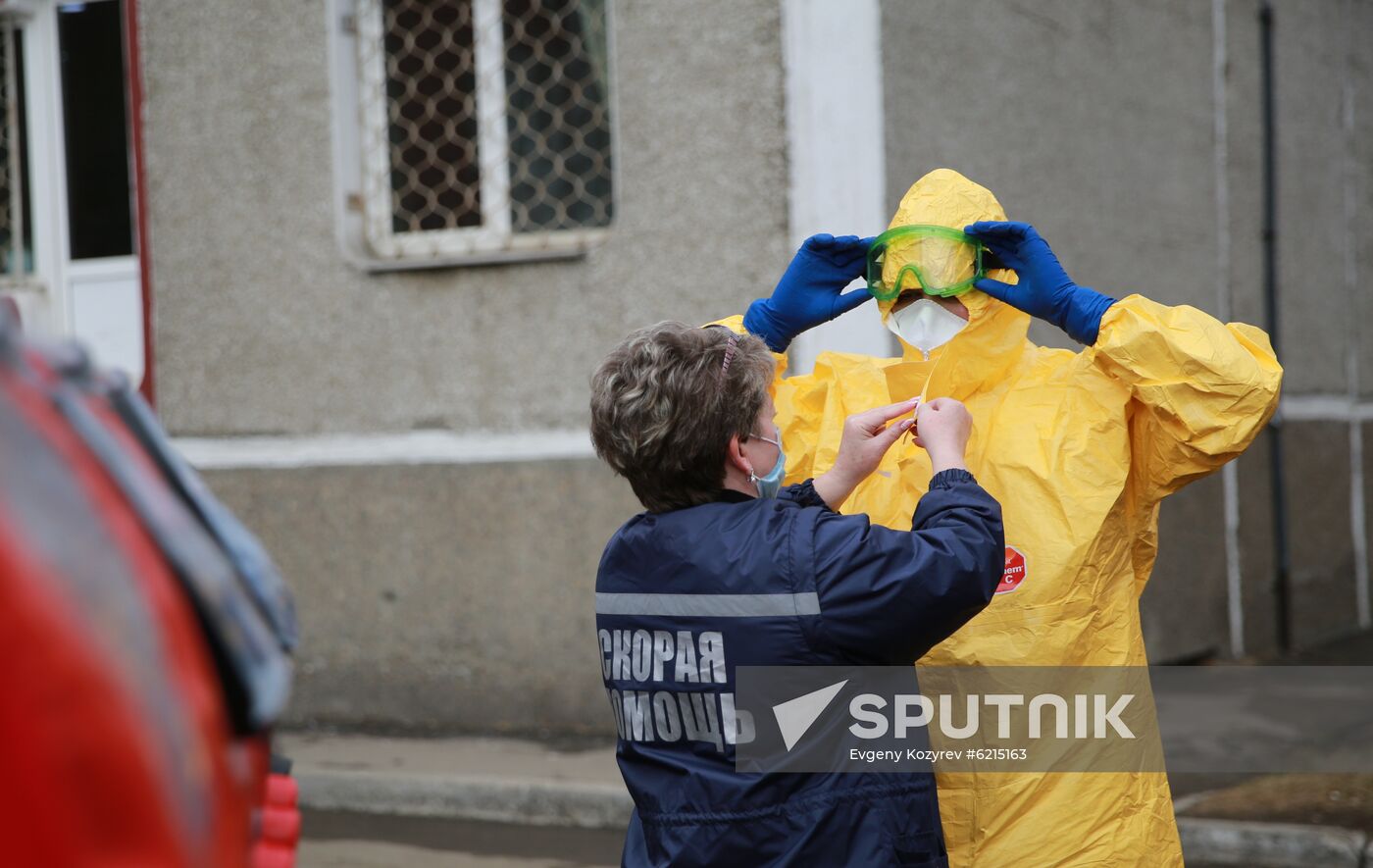 Russia Coronavirus Hospital Facilities