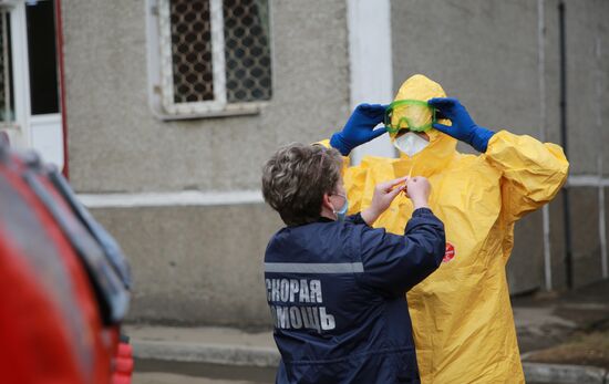 Russia Coronavirus Hospital Facilities