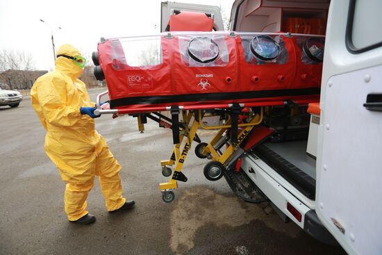 Russia Coronavirus Hospital Facilities