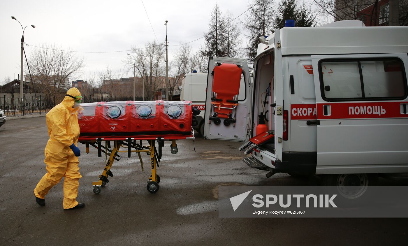 Russia Coronavirus Hospital Facilities