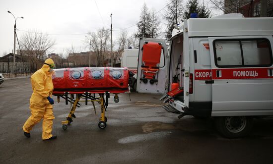 Russia Coronavirus Hospital Facilities