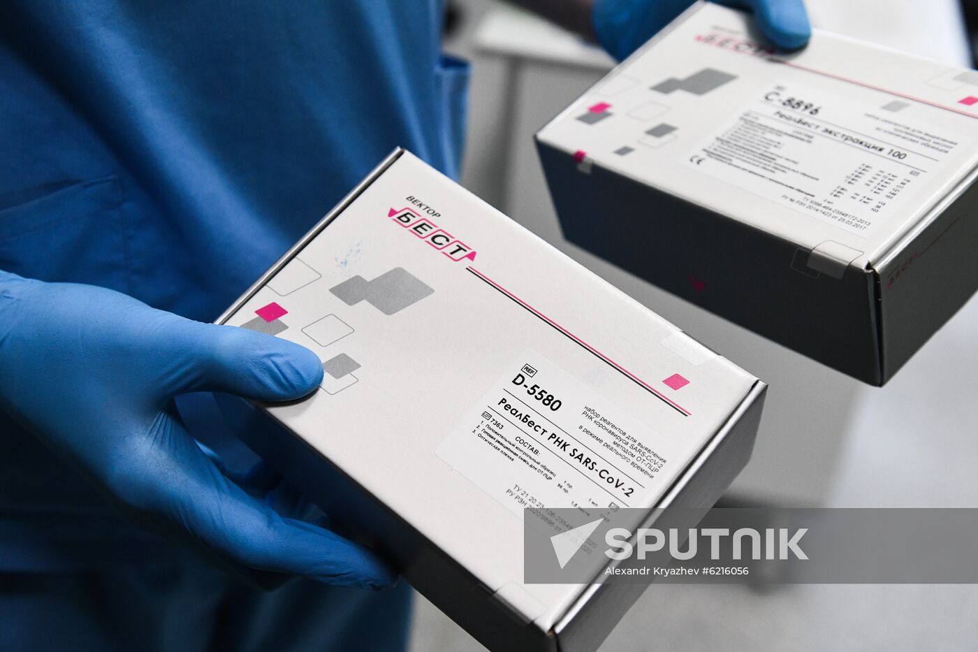 Russia Coronavirus Tests