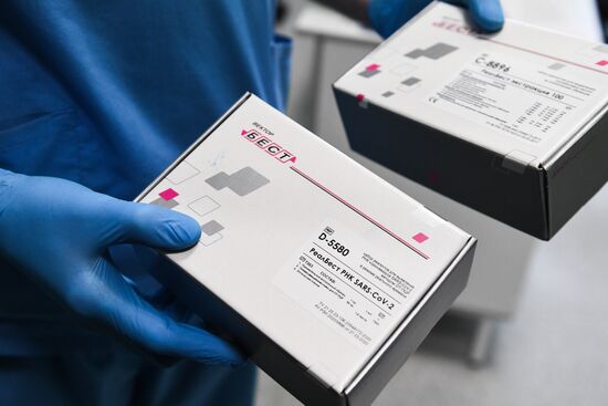 Russia Coronavirus Tests