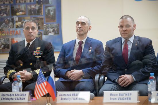 Kazakhstan Space Station Crew