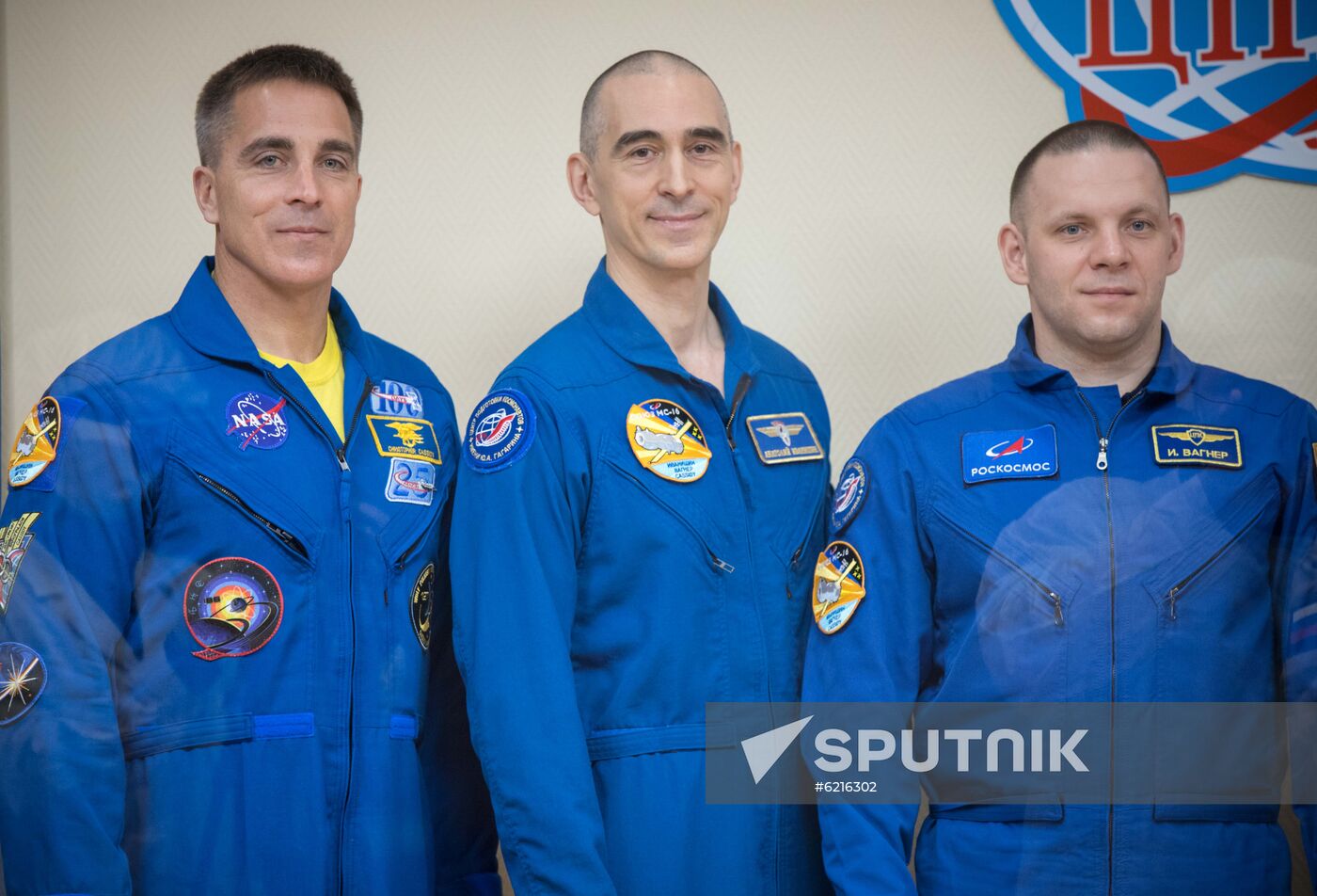 Kazakhstan Space Station Crew