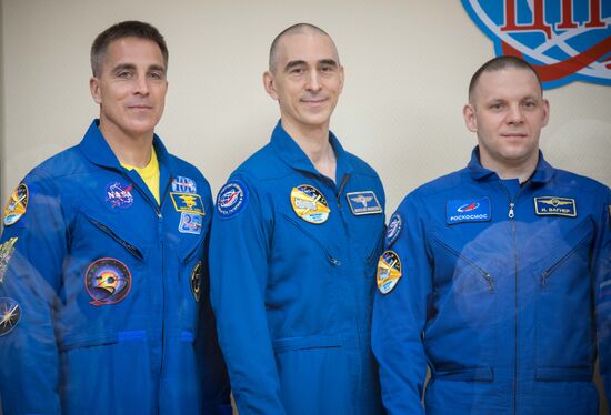 Kazakhstan Space Station Crew