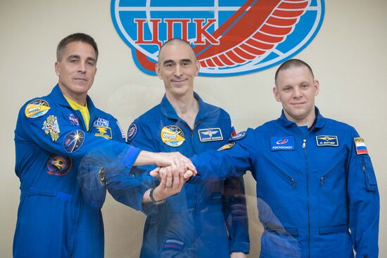 Kazakhstan Space Station Crew