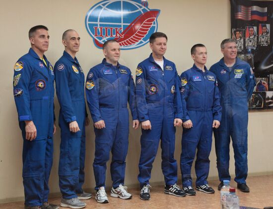 Kazakhstan Space Station Crew