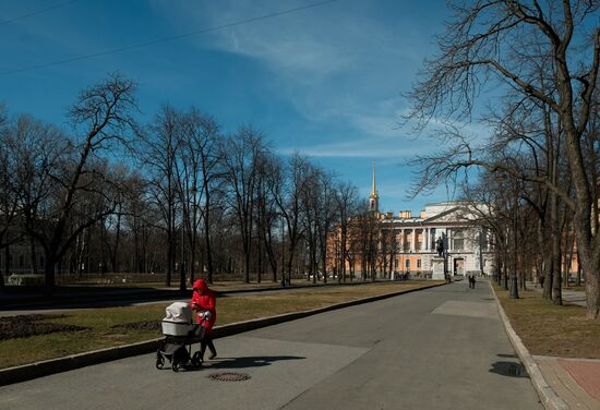 Russia Coronavirus Lockdown