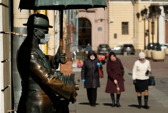 Russia Coronavirus Lockdown