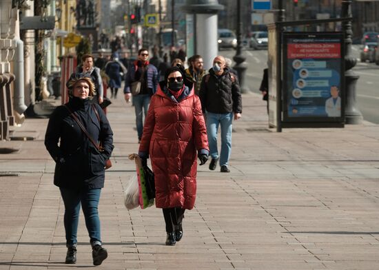 Russia Coronavirus Lockdown