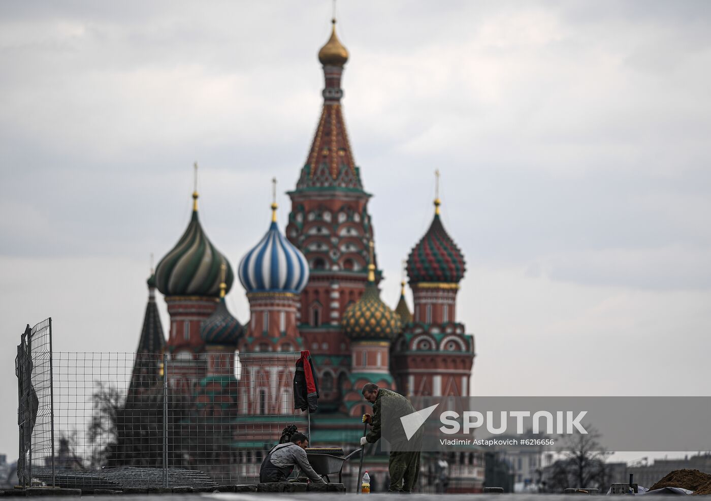 Russia Coronavirus Lockdown