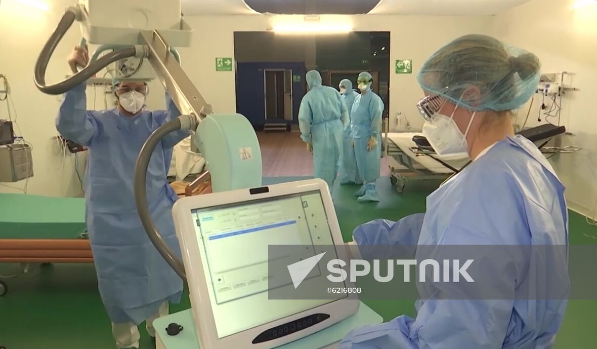 Italy Russia Coronavirus 