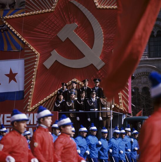 May Day rally in Moscow