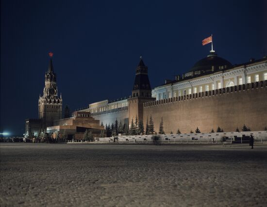 Red Square in the evening