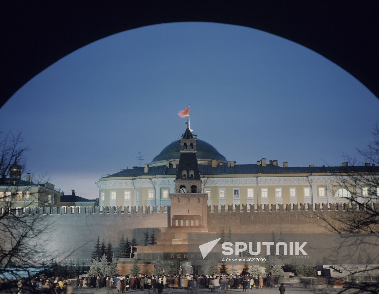 Red Square in the evening