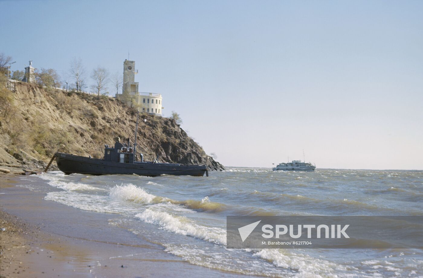 Amur River in Khabarovsk Territory