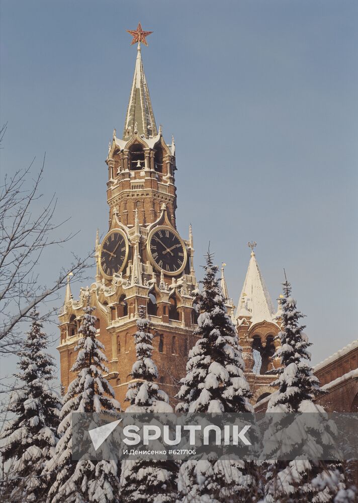 Spasskaya Tower of Moscow Kremlin