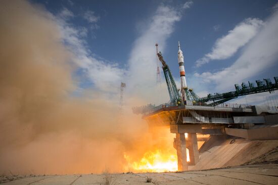 Kazakhstan Space Station Launch