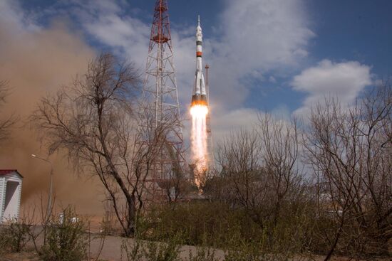 Kazakhstan Space Station Launch