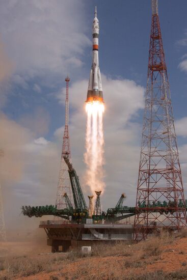 Kazakhstan Space Station Launch