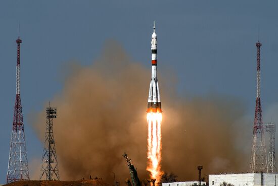 Kazakhstan Space Station Launch