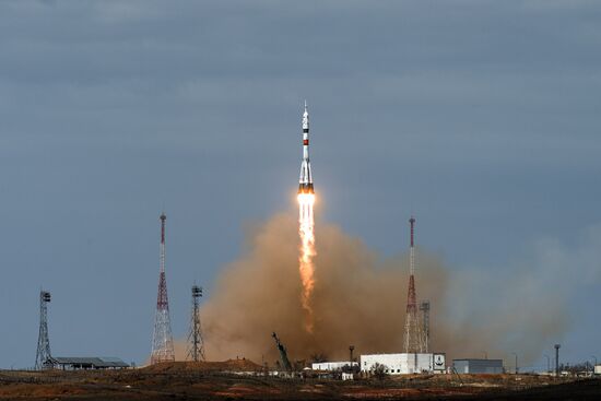 Kazakhstan Space Station Launch