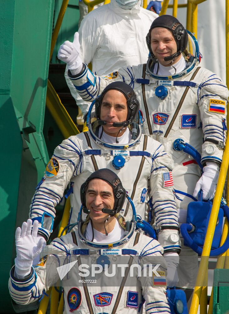 Kazakhstan Space Station Launch