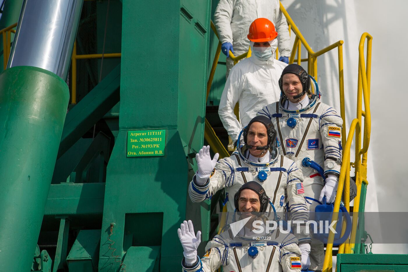 Kazakhstan Space Station Launch