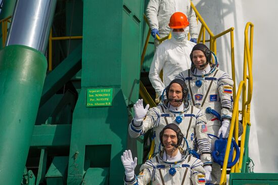 Kazakhstan Space Station Launch