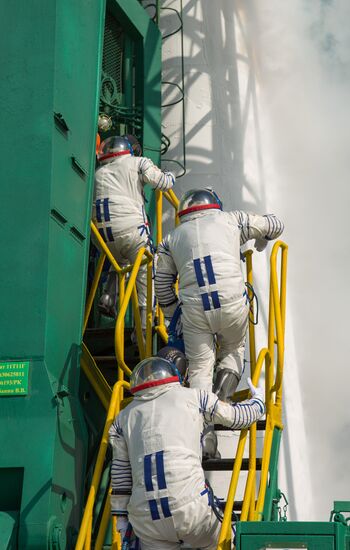 Kazakhstan Space Station Launch