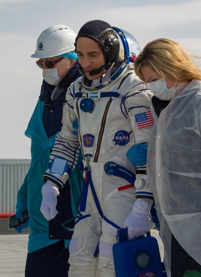 Kazakhstan Space Station Launch