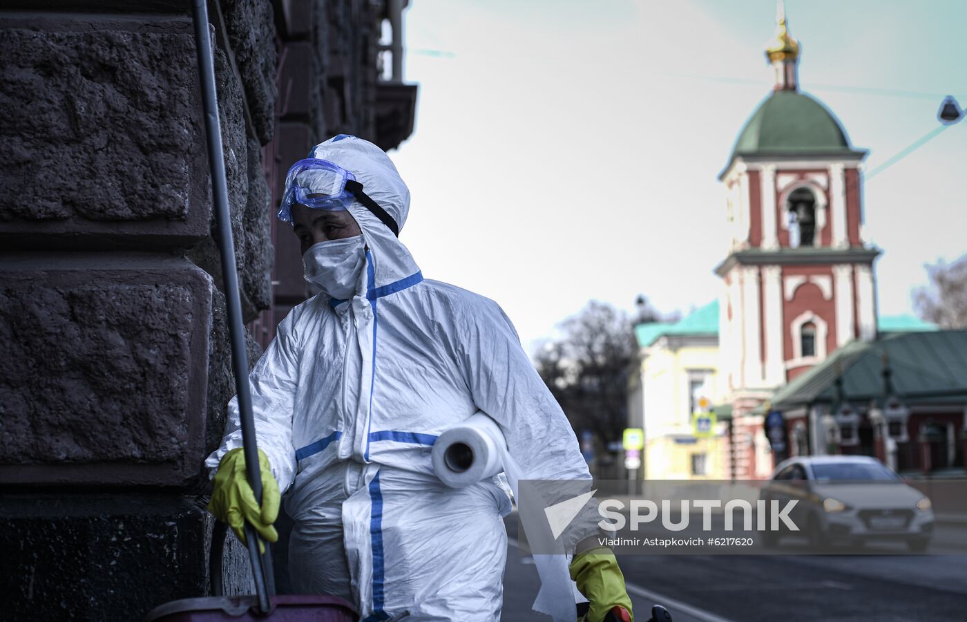 Russia Coronavirus Lockdown