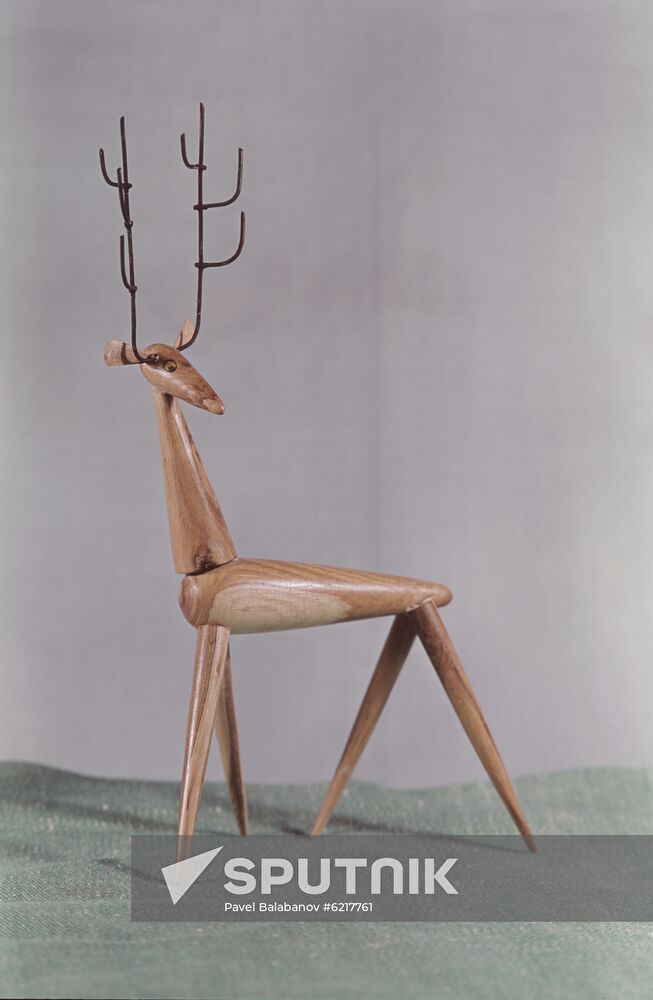 Soviet wooden toys