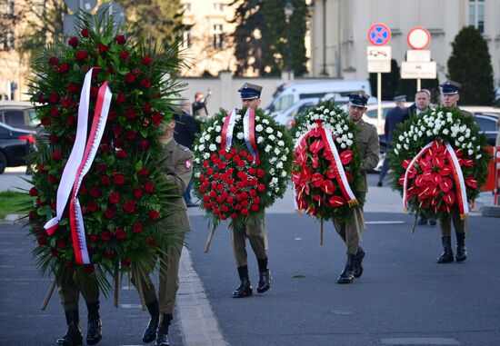 Poland Government Plane Crash Anniversary