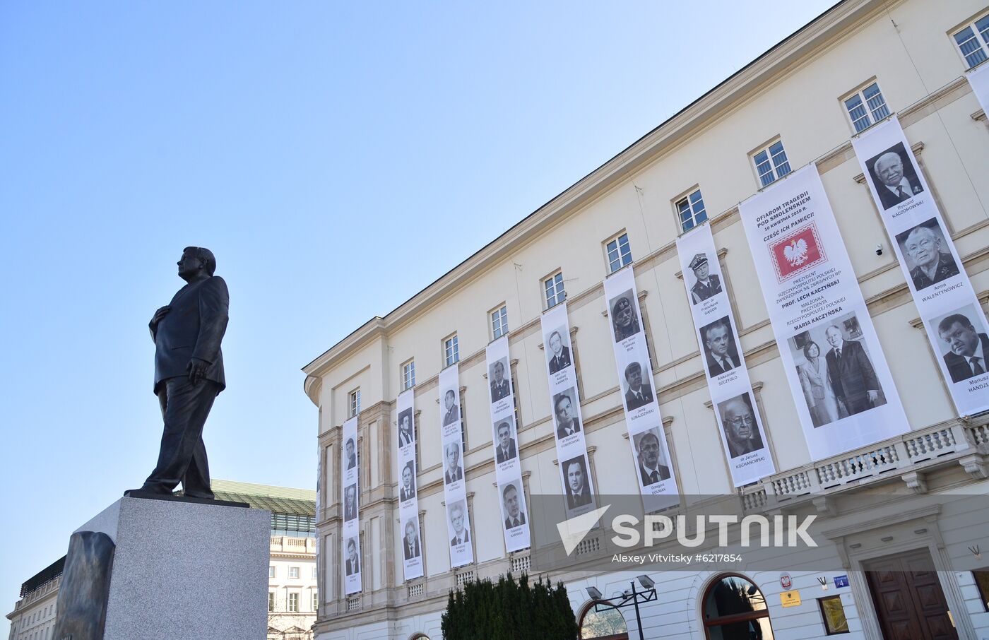 Poland Government Plane Crash Anniversary