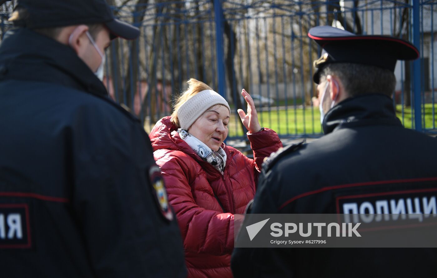 Russia Coronavirus Lockdown