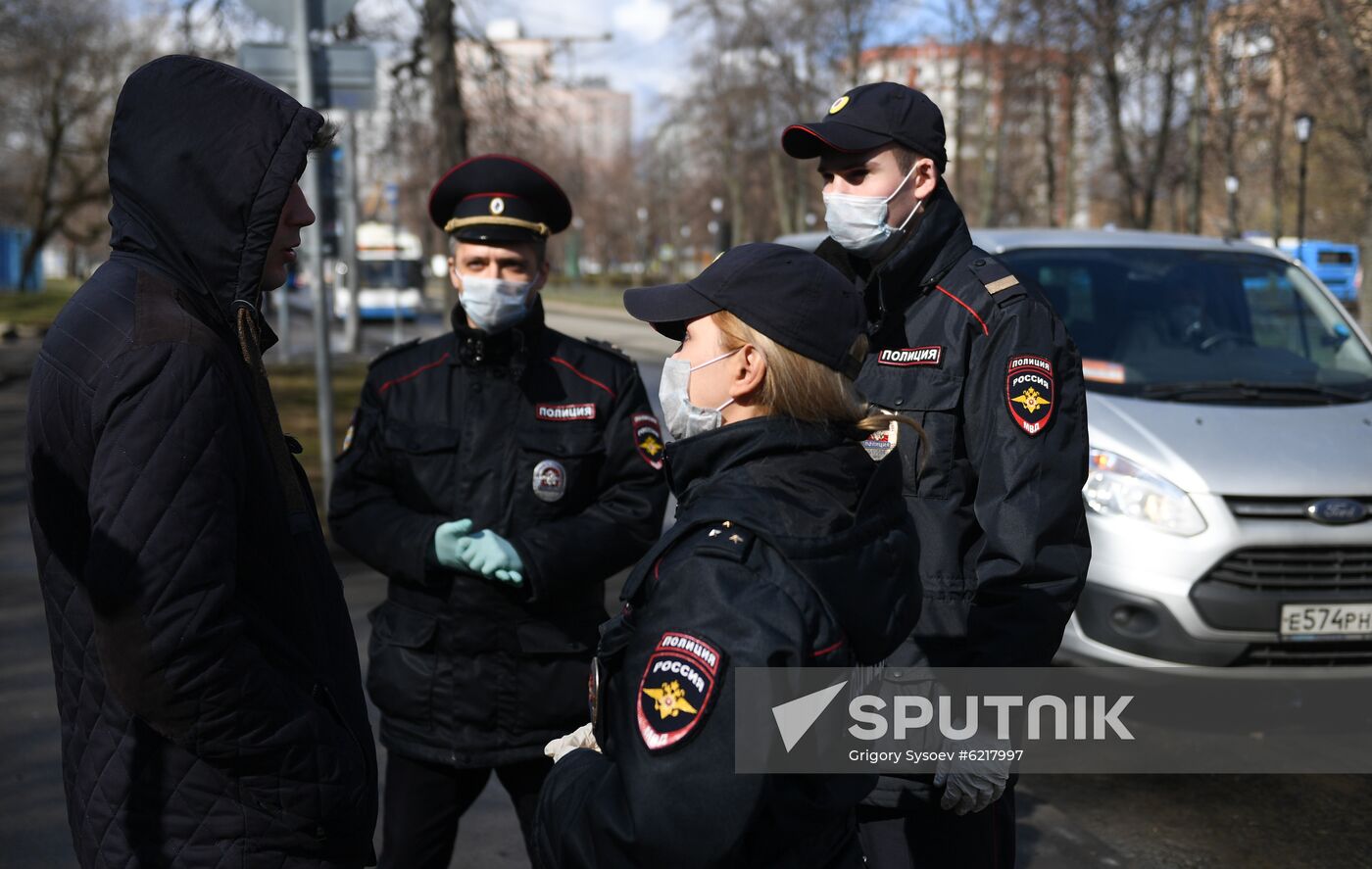 Russia Coronavirus Lockdown