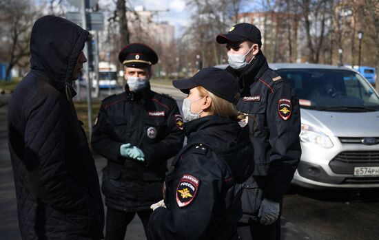 Russia Coronavirus Lockdown