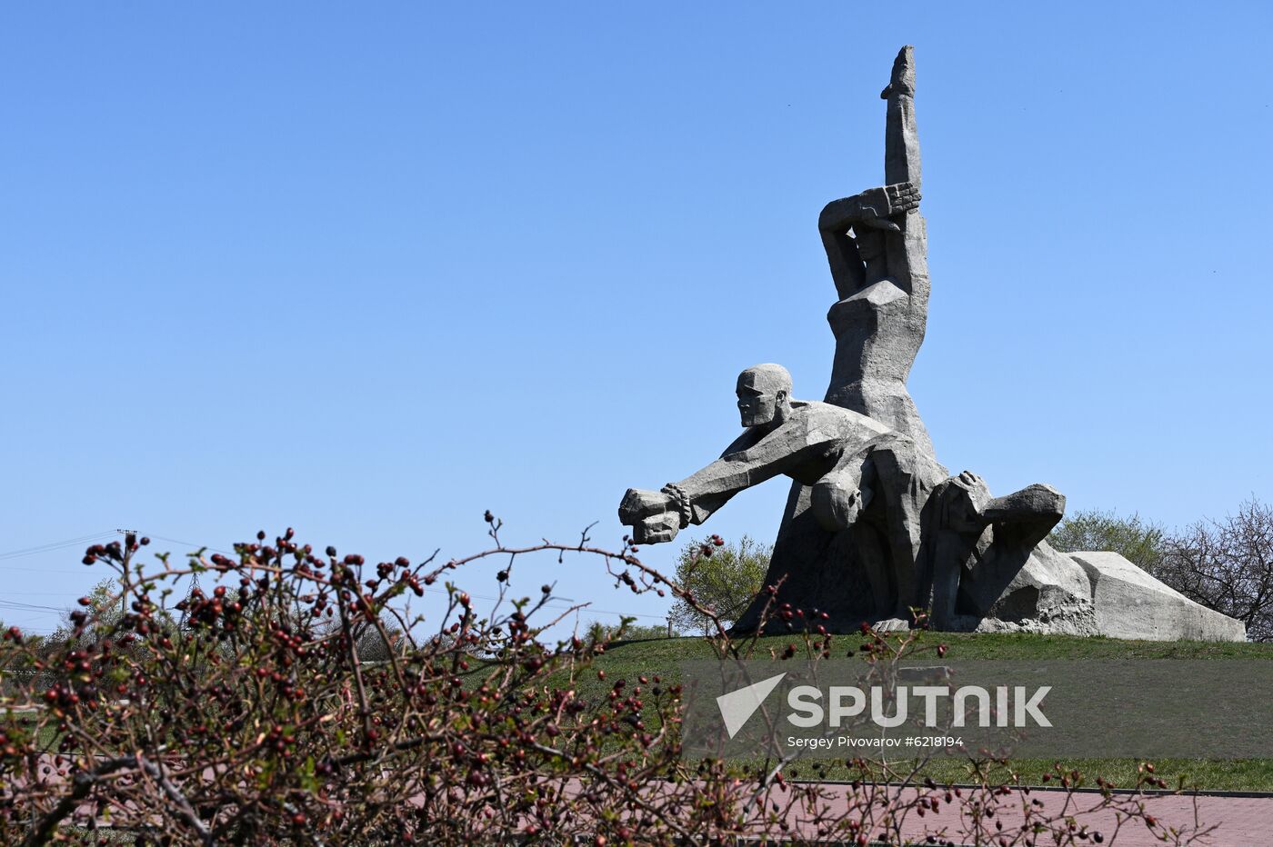 Zmievskaya Balka memorial to Nazi victims in Rostov-on-Don